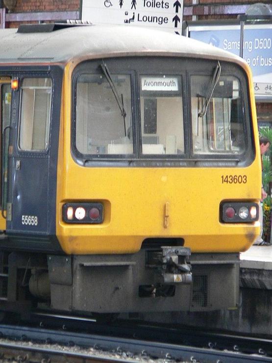 British rail Pacer train with a BSI coupler